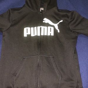 Puma sweater With sparkle letters